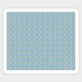 Banana Polk a Dots Pattern Sticker